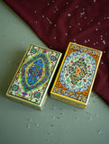 The Shahi Collection. Exclusive, Fine Kashmiri Art Utility Boxes - Nafeesa (Small, Set of 2)