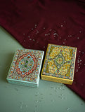 The Shahi Collection. Exclusive, Fine Kashmiri Art Utility Boxes - Nazakat (Small, Set of 2)