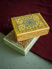 Load image into Gallery viewer, The Shahi Collection. Exclusive, Fine Kashmiri Art Utility Boxes - Pechida (Small, Set of 2)
