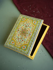 The Shahi Collection. Exclusive, Fine Kashmiri Art Utility Boxes - Purtazyeen (Large)