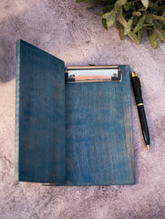 Wood Engraved Paisley Paper Holder