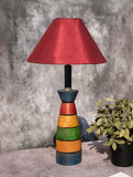 Handcrafted Wooden Table Lamp Base - Symphony