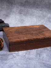 Load image into Gallery viewer, Wood Engraved Tree Decorative Box