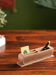 Wooden Jaali Stationery / Paper Holder
