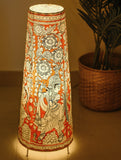 Andhra Leather Craft - Floor Lamp Shade (Large) - Krishna Radha