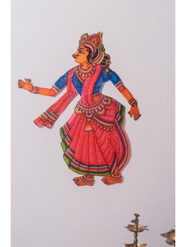 Andhra Leather Craft String Puppet - Sita (17