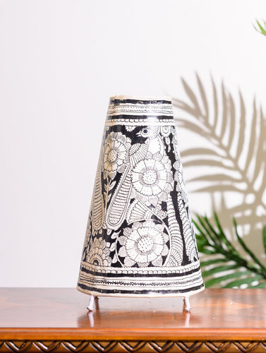 Andhra Leather Craft Table Lamp Shade, Medium (13