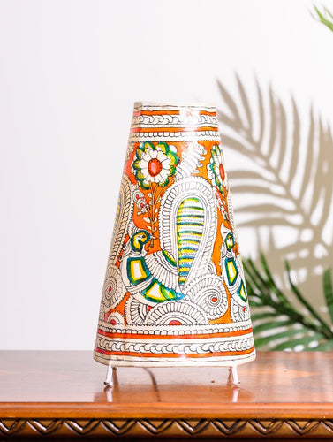 Andhra Leather Craft Table Lamp Shade, Medium (13