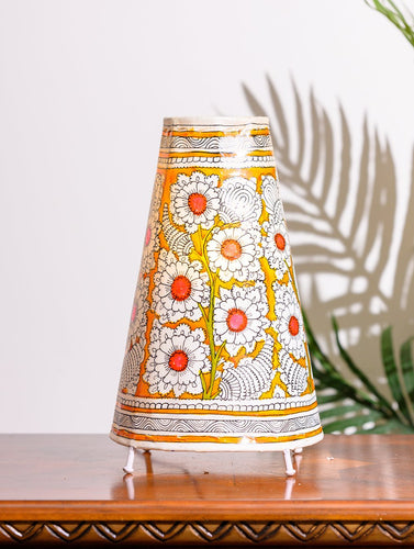 Andhra Leather Craft Table Lamp Shade, Medium (13