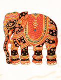 Andhra Leather Painted String Puppet - Elephant