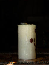 Load image into Gallery viewer, Aromatic Pondicherry Wax Pillar Candle - (Large) Rose - The India Craft House 