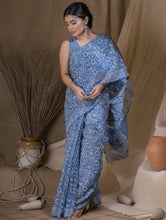 Load image into Gallery viewer, Bagru Sanganeri Block Printed Kota Saree - Floral  (Without Blouse Piece)