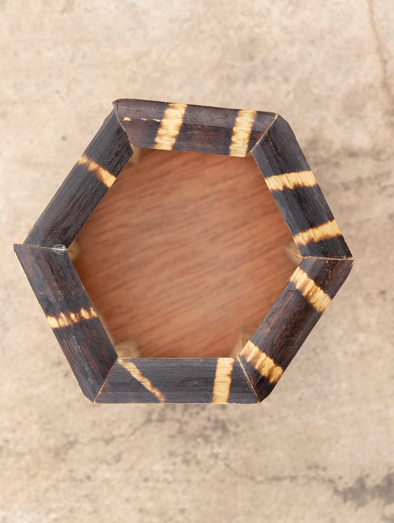 Bamboo Wooden Stationery Holder - The India Craft House 