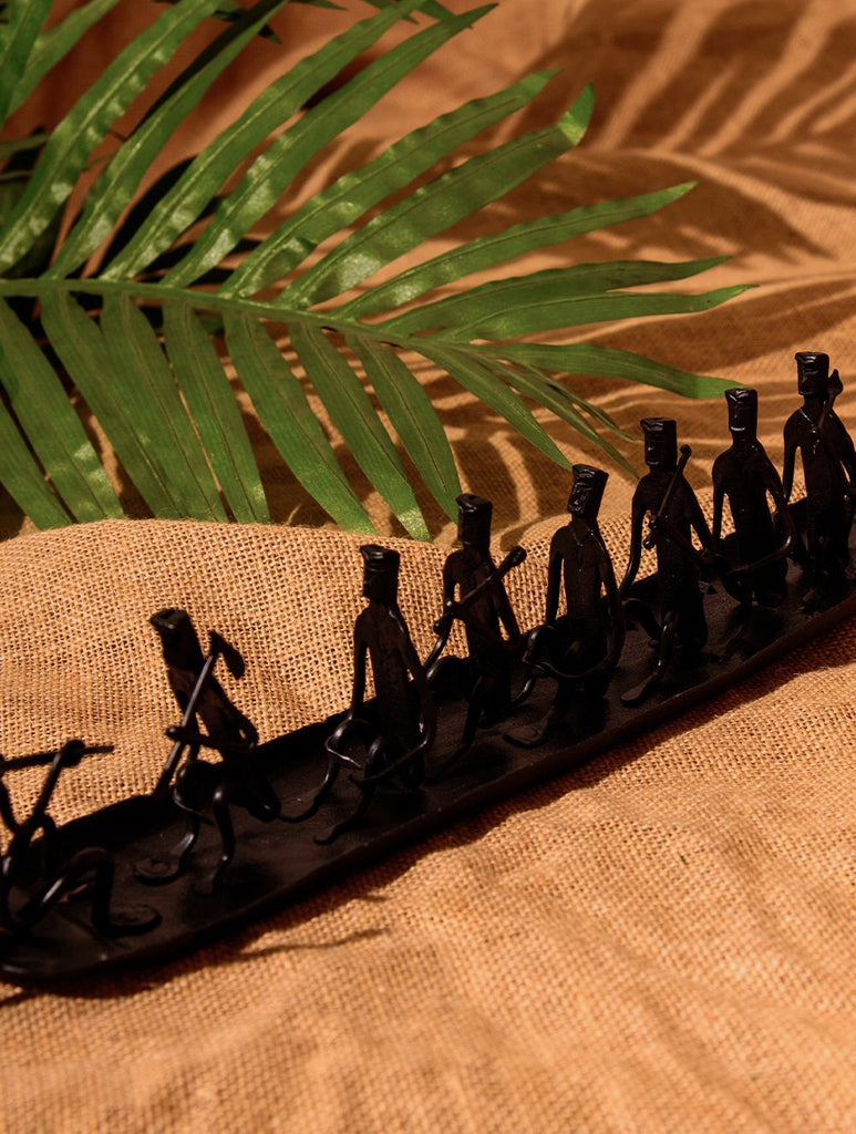Bastar Tribal Art Curio - Rowing the Boat