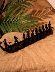 Bastar Tribal Art Curio - Rowing the Boat