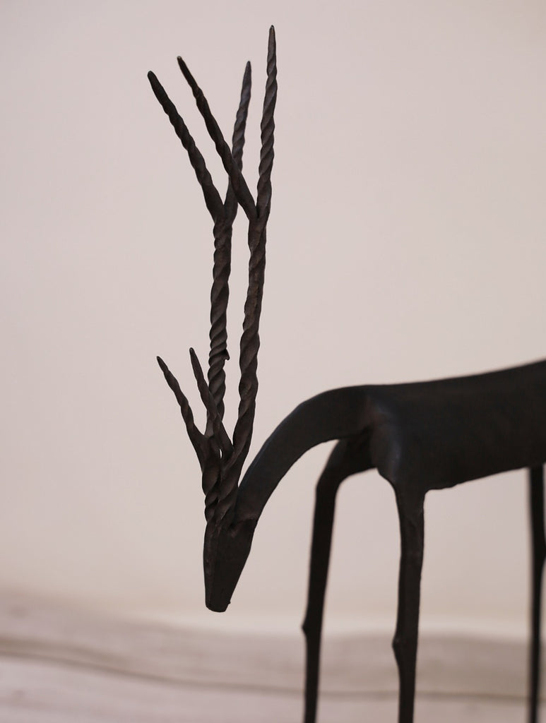 Bastar Tribal Art Deer Curios (Set of 2)
