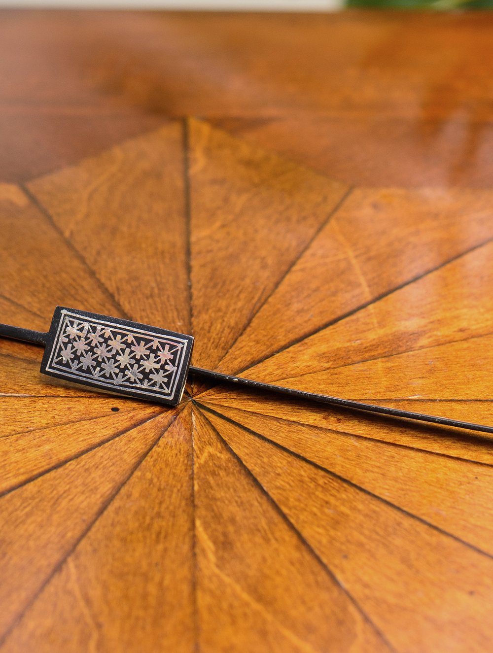 Bidri Craft Bookmark - Jaali