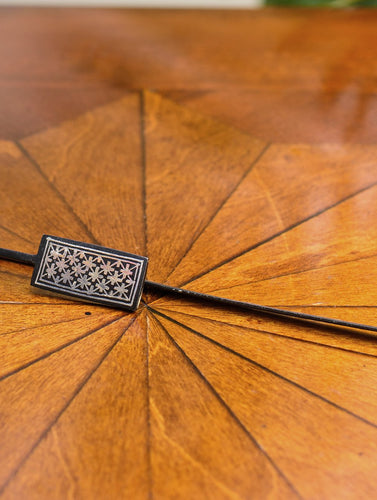 Bidri Craft Bookmark - Jaali