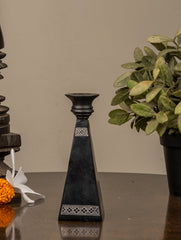 Bidri Craft Candle Stand