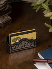 Bidri Craft Card Holder