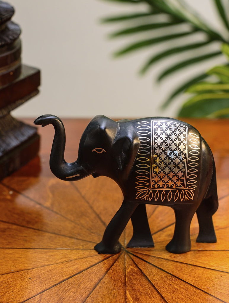 Bidri Craft Curio - Elephant (Medium)