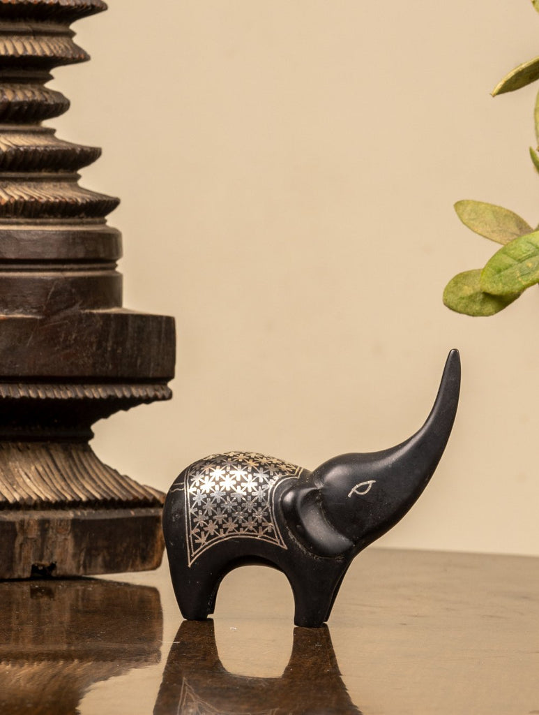 Bidri Craft Curio - Elephant (Small)