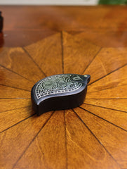 Bidri Craft Curio - Paisley Box (Small)