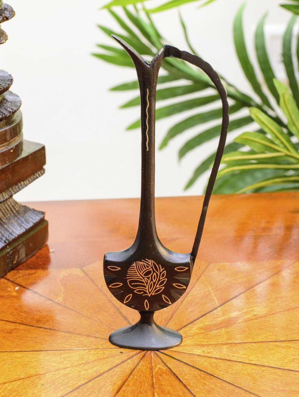 Bidri Craft Curio - Slim Jug