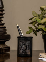 Bidri Craft Pen Stand - Round