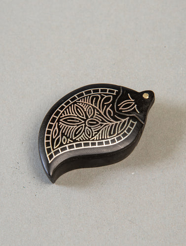 Bidri Craft Box (Leaf)