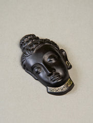 Bidri Craft Curio - Buddha Wall Accent