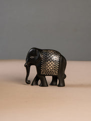 Bidri Craft Curio - Elephant (Set of 2)