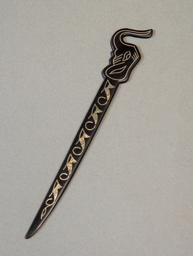 Bidri Craft Paper Cutter - Elephant