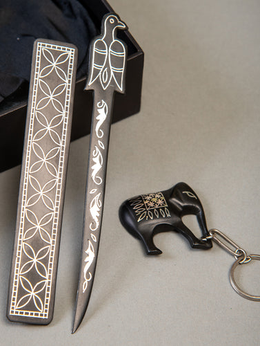 Bidri Craft Set - Paper Cutter & Book Mark