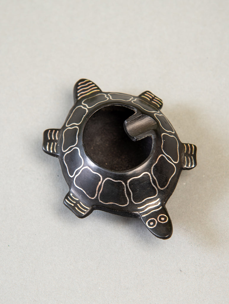 Bidri Craft Tortoise Ashtray