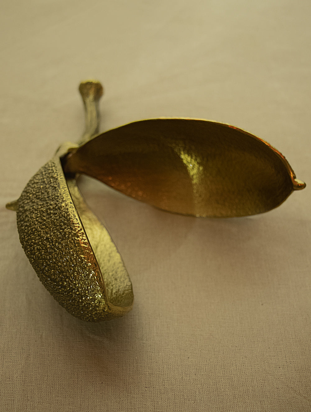 Brass Bowl Curio - Kanakchampa Seed (Large)