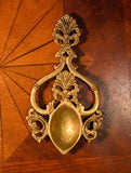 Brass Moulded Curio - Ornate Camphor Spoon