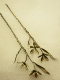 Brass Curio - Flowers (Set of 2 Stems)