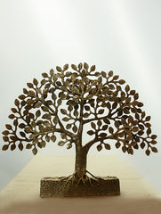 Brass Curio - Mahabodhi Tree - The India Craft House 