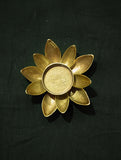 Brass Lotus Tealight Holder (Small)