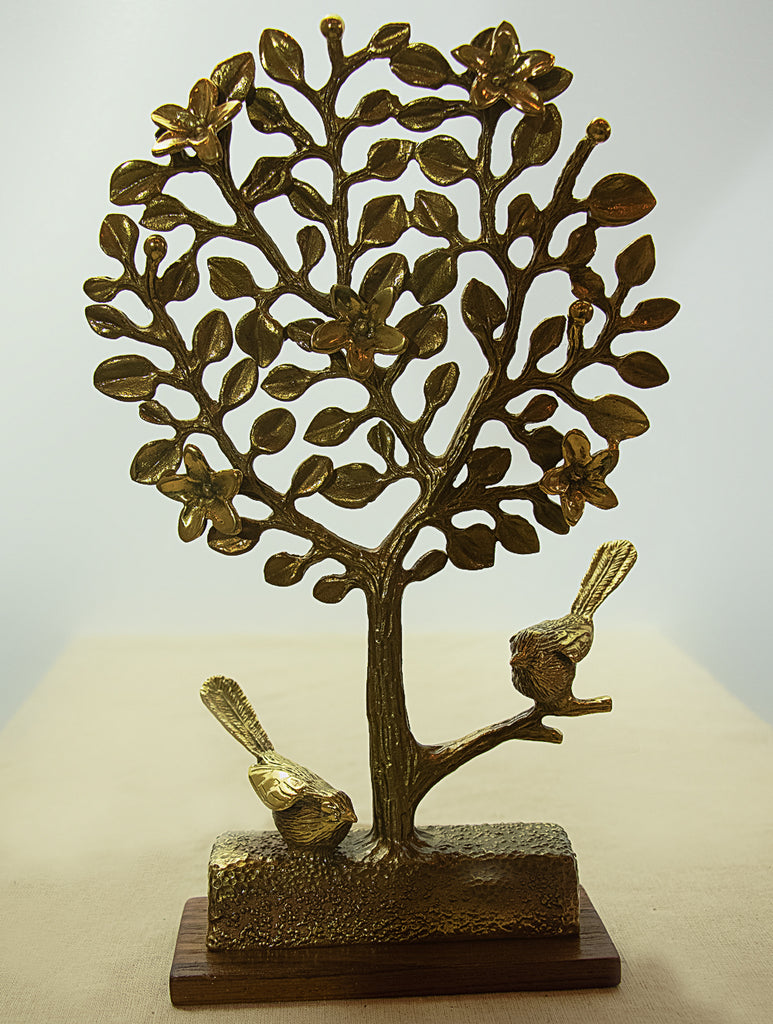 Brass Sculpture - Tree of Life - The India Craft House 