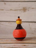 Channapatna Wooden Toy - Balancing Doll, Red