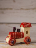 Channapatna Wooden Toy - Engine, Red