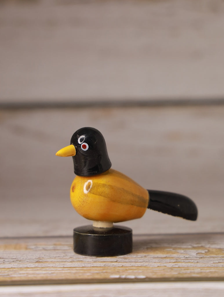 Channapatna Wooden Toy - Springing Bird 