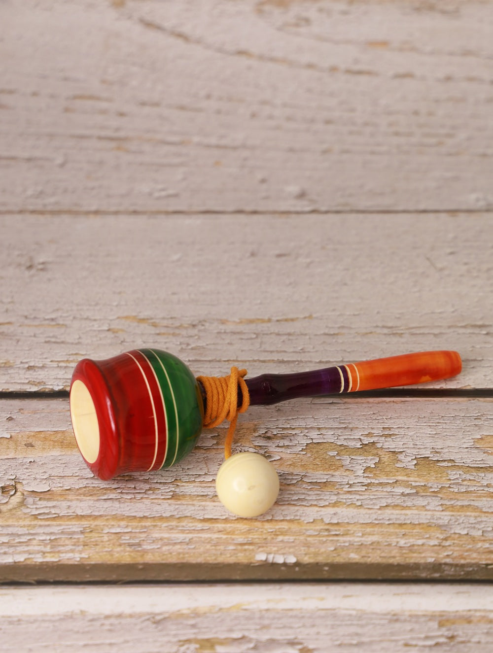 Load image into Gallery viewer, Channapatna Wooden Toy - Swinging Ball 