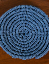 Load image into Gallery viewer, Classic Handknotted Macramé Coaster Sets / Trivets - Grey