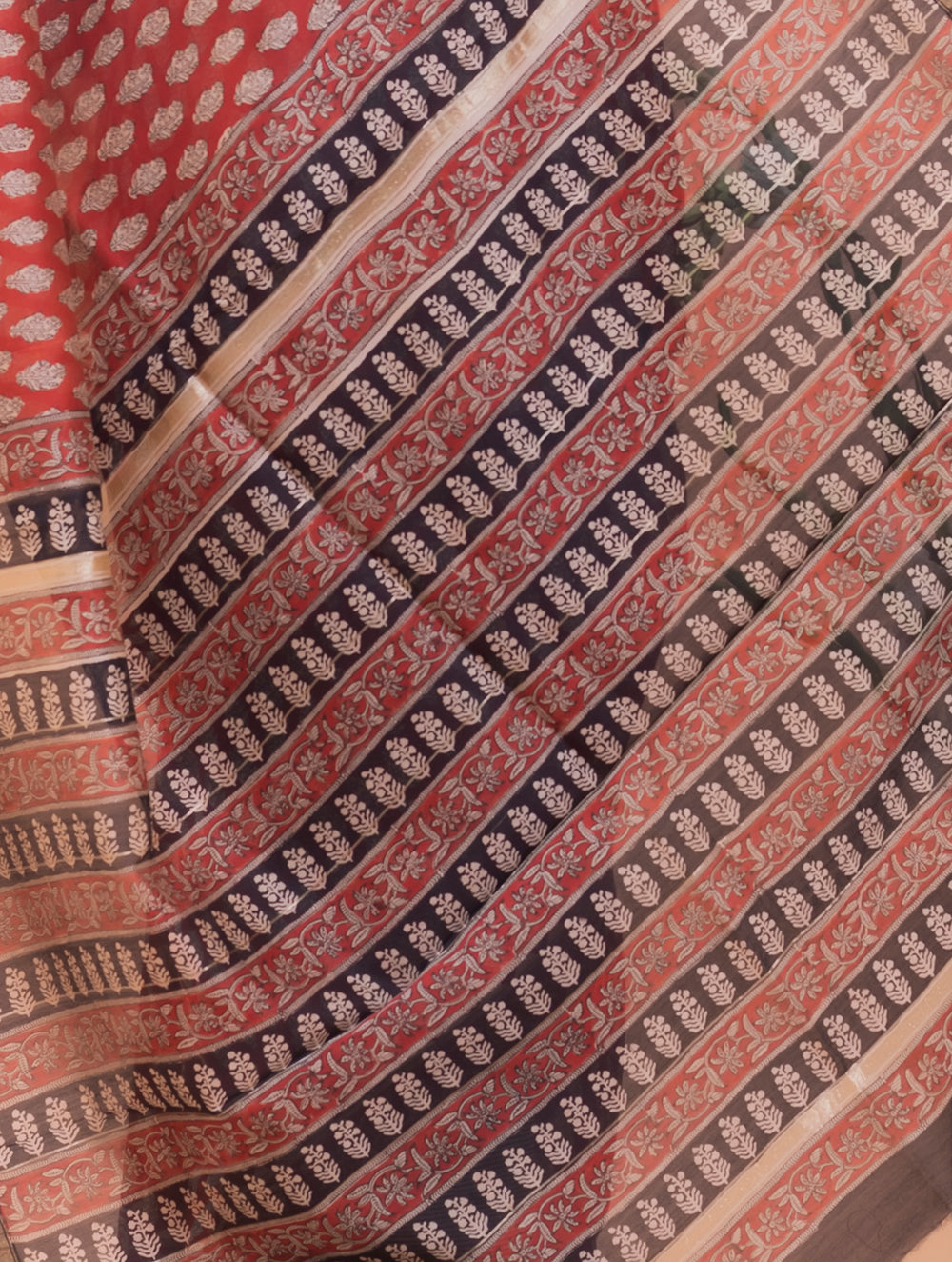 Bagh Maheshwari Cotton Silk Sarees – Weaves of Tradition