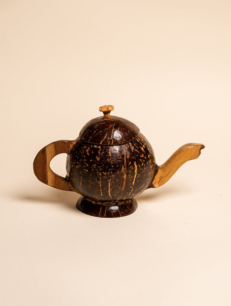 Coconut Craft Curio - Teapot