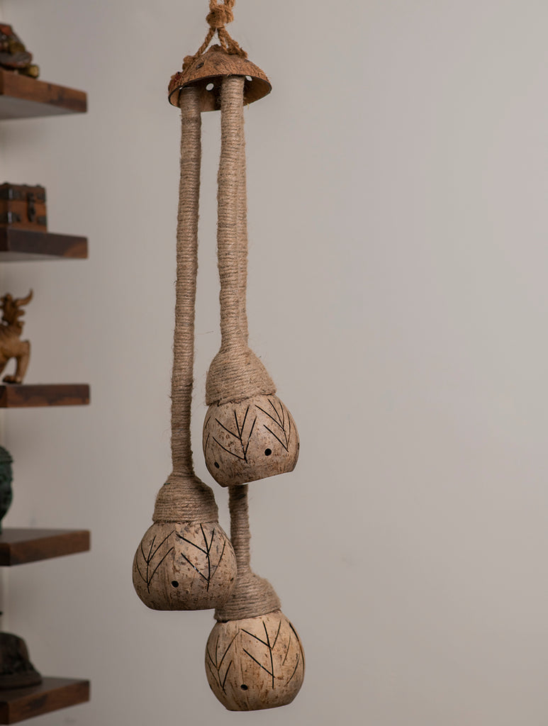 Coconut Craft Hanging Tier Lamp (3 Tier)