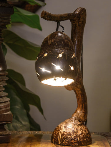 Coconut Craft Table Lamp